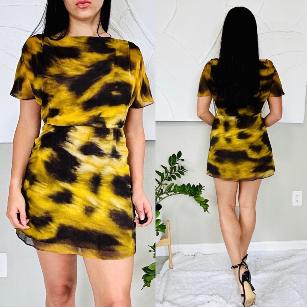 Alive + Olivia Silk Mini Dress
